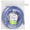 LogiLink CPP020 RJ45 síťové kabely, propojovací kabely CAT 6A U/UTP 20 m modrá samozhášecí, bez halogenů, S průchodkou chránící proti zlomení, s ochranou,