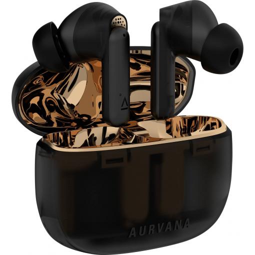 Creative Aurvana Ace 2 špuntová sluchátka (In Ear) Bluetooth® černá odolné vůči potu, voděodolná, Indikátor nabití, vč. nabíjecí a dokovací stanice