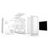 BeQuiet DARK BASE 701 White midi tower PC skříň bílá 3 předinstalované ventilátory, boční okno