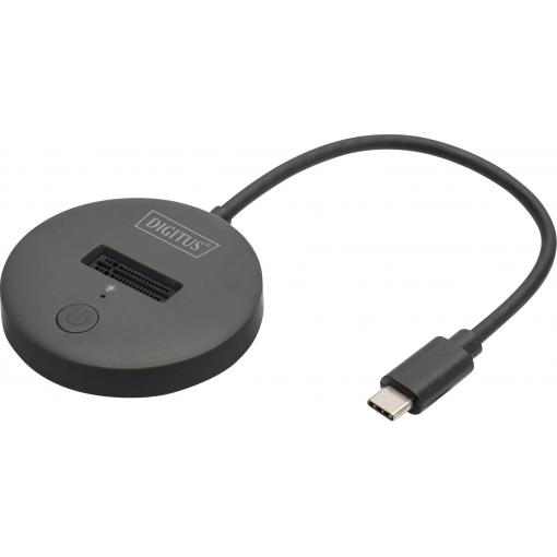 Digitus DA-71547 USB-C™ (USB 3.2 Gen 2) M.2 PCIe NVMe, M.2 SATA dokovací stanice pro pevný disk