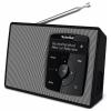 TechniSat DIGITRADIO 2 0000/3910 stolní rádio, DAB+, FM, DAB+, FM, Bluetooth, funkce alarmu, černá/stříbrná