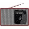 TechniSat DIGITRADIO 2 0003/3910 stolní rádio, DAB+, FM, DAB+, FM, Bluetooth, funkce alarmu, červenostříbrná