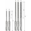 Bosch Accessories 2608833910 2608833910 sada příklepových vrtáků 5.0 mm, 6.0 mm, 6.0 mm, 8.0 mm, 10.0 mm 1 ks