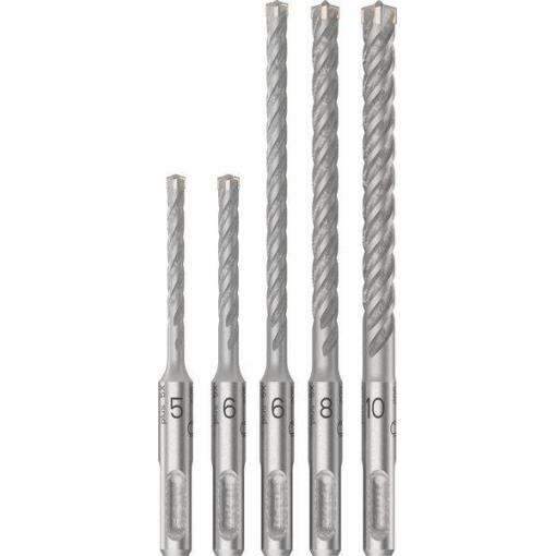 Bosch Accessories 2608833910 2608833910 sada příklepových vrtáků 5.0 mm, 6.0 mm, 6.0 mm, 8.0 mm, 10.0 mm 1 ks
