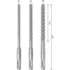 Bosch Accessories 2608833912 2608833912 sada příklepových vrtáků 6.0 mm, 8.0 mm, 10.0 mm 1 ks