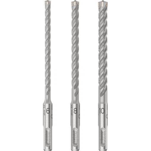 Bosch Accessories 2608833912 2608833912 sada příklepových vrtáků 6.0 mm, 8.0 mm, 10.0 mm 1 ks