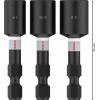 Bosch Accessories 2608521U65 sada vložek zástrčného klíče nárazového šroubováku , 1/4 (6,3 mm), 5/16, 3/8, 2608521U65