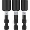 Bosch Accessories 2608521U65 sada vložek zástrčného klíče nárazového šroubováku , 1/4 (6,3 mm), 5/16, 3/8, 2608521U65