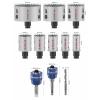Bosch Accessories 2608594432 2608594432 sada děrovacích pil 22 mm, 25 mm, 30 mm, 35 mm, 40 mm, 51 mm, 68 mm, 83 mm 1 ks