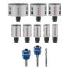 Bosch Accessories 2608594432 2608594432 sada děrovacích pil 22 mm, 25 mm, 30 mm, 35 mm, 40 mm, 51 mm, 68 mm, 83 mm 1 ks