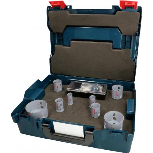 Bosch Accessories 2608594432 2608594432 sada děrovacích pil 22 mm, 25 mm, 30 mm, 35 mm, 40 mm, 51 mm, 68 mm, 83 mm 1 ks