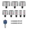 Bosch Accessories 2608594430 2608594430 sada děrovacích pil 25 mm, 32 mm, 40 mm, 54 mm, 60 mm, 68 mm, 76 mm, 86 mm 1 ks