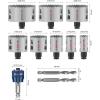 Bosch Accessories 2608594430 2608594430 sada děrovacích pil 25 mm, 32 mm, 40 mm, 54 mm, 60 mm, 68 mm, 76 mm, 86 mm 1 ks