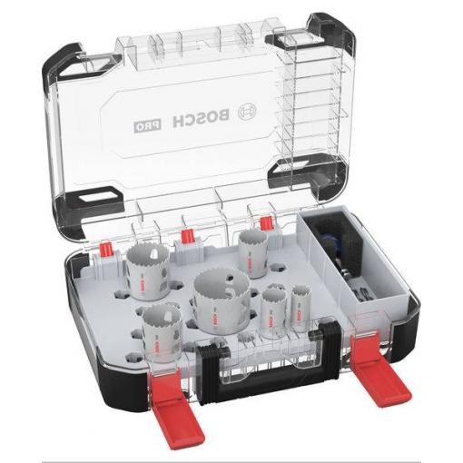 Bosch Accessories 2608594429 2608594429 sada děrovacích pil 22 mm, 29 mm, 35 mm, 44 mm, 51 mm, 65 mm 1 ks