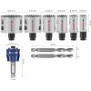 Bosch Accessories 2608594427 2608594427 sada děrovacích pil 20 mm, 25 mm, 32 mm, 38 mm, 51 mm, 64 mm 1 ks