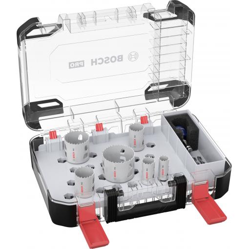 Bosch Accessories 2608594427 2608594427 sada děrovacích pil 20 mm, 25 mm, 32 mm, 38 mm, 51 mm, 64 mm 1 ks