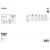 Bosch Accessories 2608594434 2608594434 sada děrovacích pil 19 mm, 22 mm, 25 mm, 29 mm, 35 mm, 38 mm, 44 mm, 51 mm, 57 mm, 64 mm, 76 mm 1 ks
