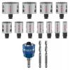 Bosch Accessories 2608594434 2608594434 sada děrovacích pil 19 mm, 22 mm, 25 mm, 29 mm, 35 mm, 38 mm, 44 mm, 51 mm, 57 mm, 64 mm, 76 mm 1 ks