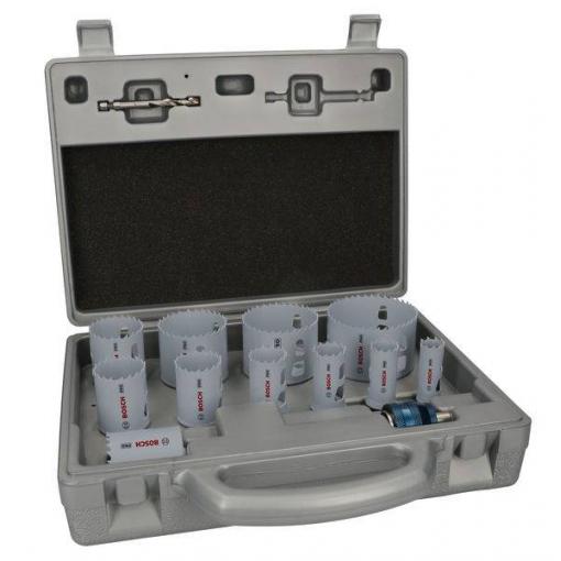 Bosch Accessories 2608594434 2608594434 sada děrovacích pil 19 mm, 22 mm, 25 mm, 29 mm, 35 mm, 38 mm, 44 mm, 51 mm, 57 mm, 64 mm, 76 mm 1 ks