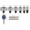 Bosch Accessories 2608594474 2608594474 sada děrovacích pil 22 mm, 29 mm, 35 mm, 44 mm, 51 mm, 64 mm 1 ks