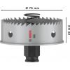 Bosch Accessories 2608594465 2608594465 vrtací korunka 76 mm 1 ks