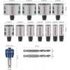Bosch Accessories 2608594425 2608594425 sada děrovacích pil 20 mm, 22 mm, 25 mm, 32 mm, 35 mm, 40 mm, 44 mm, 51 mm, 60 mm, 64 mm, 76 mm 1 ks