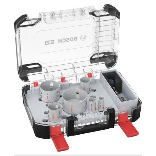 Bosch Accessories 2608594424 2608594424 sada děrovacích pil 19 mm, 25 mm, 38 mm, 44 mm, 68 mm, 83 mm 1 ks