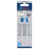 Bosch Accessories 2608655100 List pily děrovky PRO Metal tick and thin t123xf, 100 mm, 2 ks 2 ks