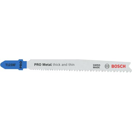 Bosch Accessories 2608655100 List pily děrovky PRO Metal tick and thin t123xf, 100 mm, 2 ks 2 ks
