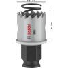 Bosch Accessories 2608594444 2608594444 vrtací korunka 27 mm 1 ks