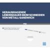 Bosch Accessories 2608655114 List přímočaré pily PRO Metal Sandwich T718BF, 180 mm, 5 ks 5 ks