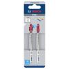 Bosch Accessories 2608665239 List pily děrovky PRO Plastics PP clean T102D, 100 mm, 2dílná 2 ks