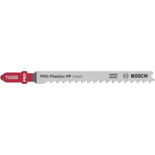 Bosch Accessories 2608665239 List pily děrovky PRO Plastics PP clean T102D, 100 mm, 2dílná 2 ks