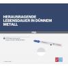 Bosch Accessories 2608655104 List přímočaré pily PRO Metal thin T121GFC, 92 mm, 5 ks 5 ks