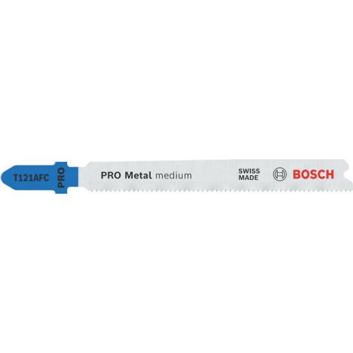 Bosch Accessories 2608655107 List přímočaré pily NA kov T121AFC, 92 mm, 25 ks.“; a „Tel.“ pilové listy NA T121 25 ks