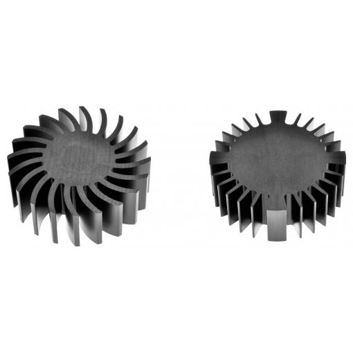 Fischer Elektronik SK 571 25 SA SK 571 25 SA LED chladič 1.8 K/W (d x š x v) 70 x 70 x 25 mm