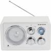 Denver TR-63W 111101000710 stolní rádio, AM, FM, AUX, bílá