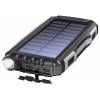 Denver PSO-20010 MK2 solární powerbanka 20000 mAh, USB-C®, antracitová, Kapesní svítilna, Indikátor stavu