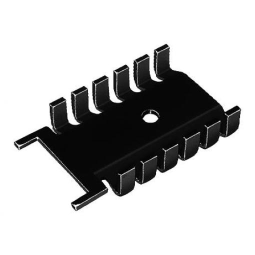 Fischer Elektronik FK 218 32 MI FK 218 32 MI prstový chladič 25 K/W (d x š x v) 7 x 25 x 20.5 mm SOT-32 , TO-220