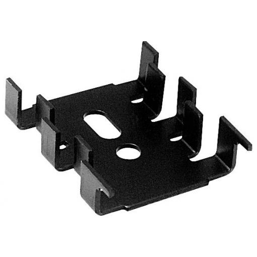 Fischer Elektronik FK 212 SA CB FK 212 SA CB prstový chladič 18 K/W (d x š x v) 33 x 25.4 x 8 mm SOT-32 , TO-220