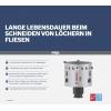 Bosch Accessories 2608901562 2608901562 vrtací korunka 51 mm diamantová vrstva 1 ks