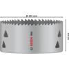 Bosch Accessories 2608901535 2608901535 vrtací korunka 105 mm 1 ks