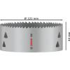 Bosch Accessories 2608901539 2608901539 vrtací korunka 121 mm 1 ks
