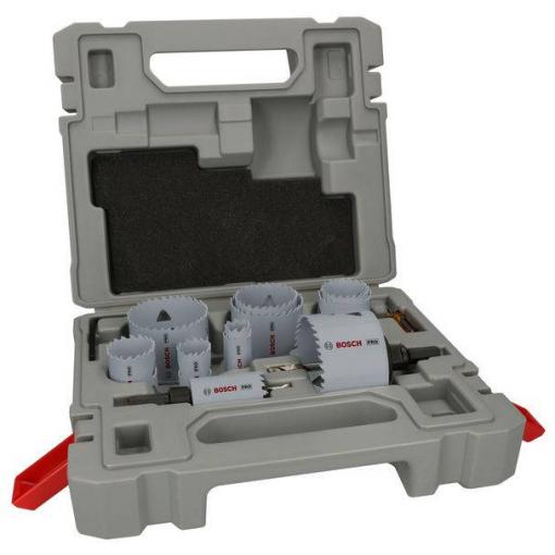 Bosch Accessories 2608900525 2608900525 sada děrovacích pil 19 mm, 22 mm, 25 mm, 29 mm, 35 mm, 38 mm, 44 mm, 51 mm, 57 mm, 64 mm, 76 mm 1 ks