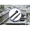TRU COMPONENTS TC-12523704 stahovací pásky 380 mm 7.6 mm černá Odolnost proti chladu 100 ks