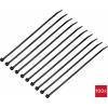TRU COMPONENTS TC-12523672 stahovací pásky 250 mm 4.8 mm černá 100 ks