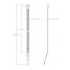 TRU COMPONENTS TC-12523696 stahovací pásky 250 mm 4.8 mm černá Odolnost proti chladu 100 ks