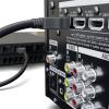 Goobay HDMI propojovací kabel Zástrčka HDMI-A 20 m černá 38523 4K UHD, Pozlacený, eARC HDMI kabel