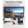 Goobay Goobay 58488 HDMI Switcher Umschalter 3 in 1 out Erweiterung Kabel 4K Manuell 3 porty HDMI přepínač pozlacené kontakty, ARC (Audio Return Channel), lze