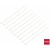 TRU COMPONENTS TC-12533332 stahovací pásky 150 mm 3.6 mm bílá Ohnivzdorný 100 ks